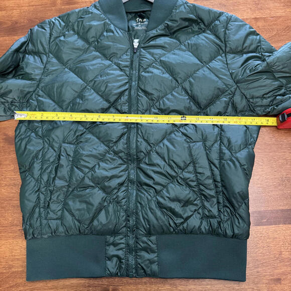 TNA League Jacket, Forest Green, Womens Small - Picture 4 of 6